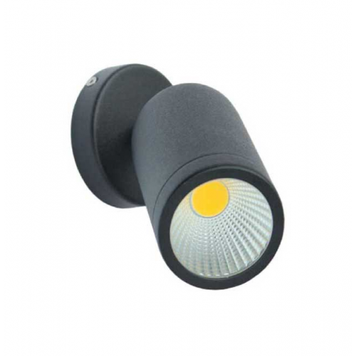 Gap Lighting Cylinder 5W 240V Black Stainless Steel White 6000K Led